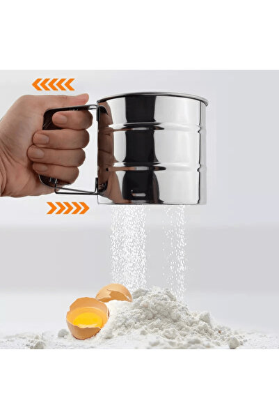 Yenimiyeni Paslanmaz Metal Pratik Un Eleği