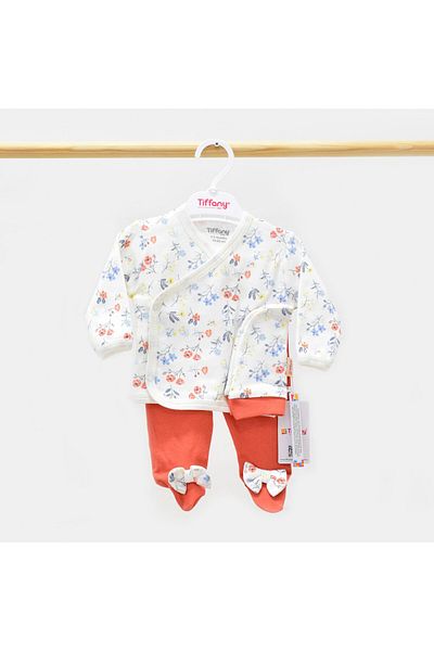Tiffany Baby Sweat Theme 3-Piece Baby Bodysuit Set 11078