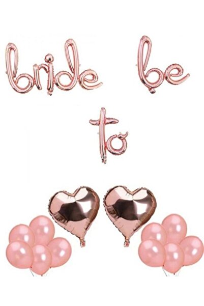 DÜVENCİ TİCARET BRİDE TOBE EL YAZILI FOLYO BALON SETİ
