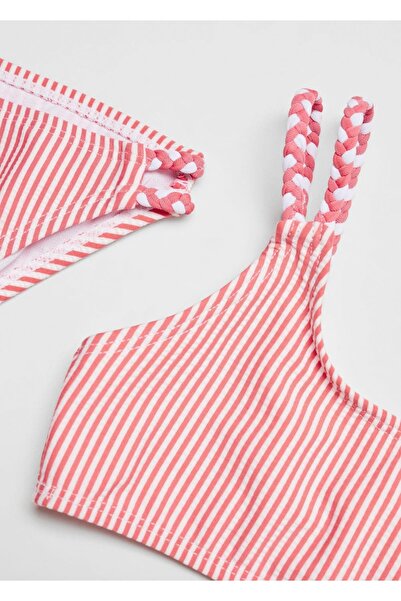 MANGO Kids Çizgili bikini
