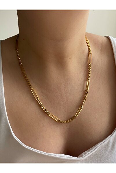 Owentis الصلب الذهب قطب سلسلة طويلة مشبك ورق مزيج سلسلة سامسارا قلادة - لا يع...