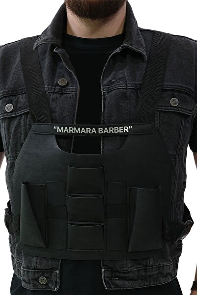 Barber Marmara Pusat Siyah Beber Önlüğü