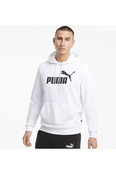 Puma Ανδρικά Essentials Μεγάλο λογότυπο Hoodie 586688 02