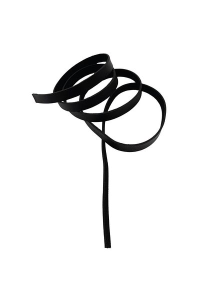 angel çanta aksesuar Αξεσουάρ Angel Bag 1 cm Κορδέλα Τεχνητό Δέρμα Μαύρο Χρώμα 1 μέτρο