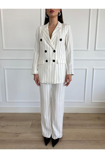 Bettnes Striped and Jacket Fabric Set