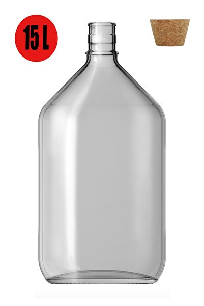 Jenisa 15 Litre Cam Damacana Mantar Kapaklı