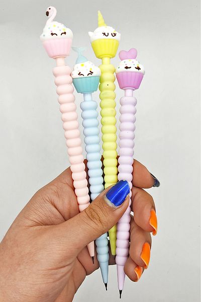 Limmy Pink Flamingo Cupcake Pen - 0.7 Versatil, 1 Piece