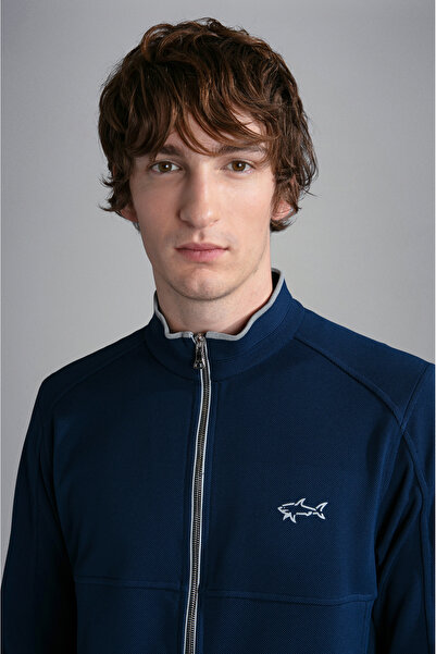 PAUL&SHARK ZIPPED SWAETSHIRT POLYEST ER