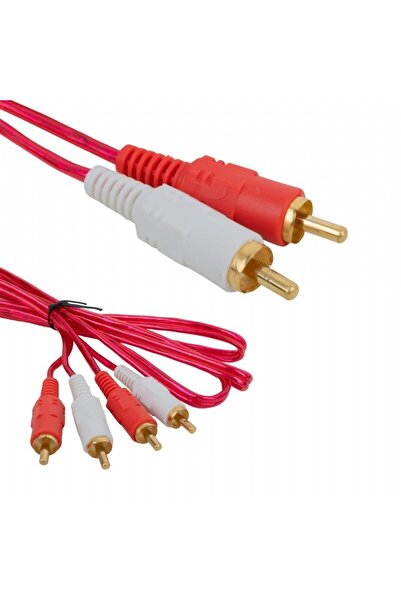 Powermaster PM-7774 2RCA-2RCA Gold 1.5 Metre Kablo