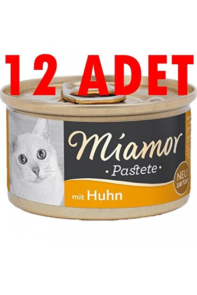 Miamor Pastete Tavuklu Kedi Yaş Maması 12 X 85 GR