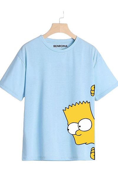 BENROMA 1 produs pentru achiziții de 6 și mai sus este un tricou pentru copii cu imprimeu Simpson
