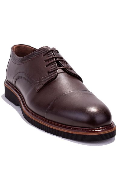 DAGOSTER DMA08-217CC Brown Orthopedic Casual Men's Leather Shoes