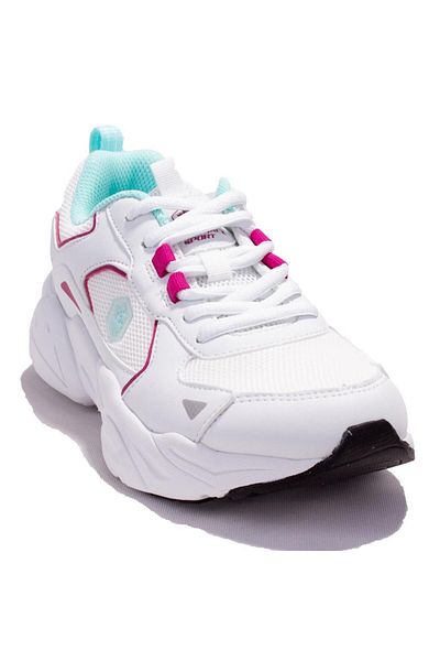 lumberjack Pantofi sport pentru femei Clarkecc Fx White Ortopedic Daily