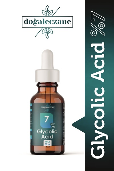 Doğal Eczane Gözenek Sıkılaştırıcı Glikolik Asit %7 Soyucu Peeling Serum