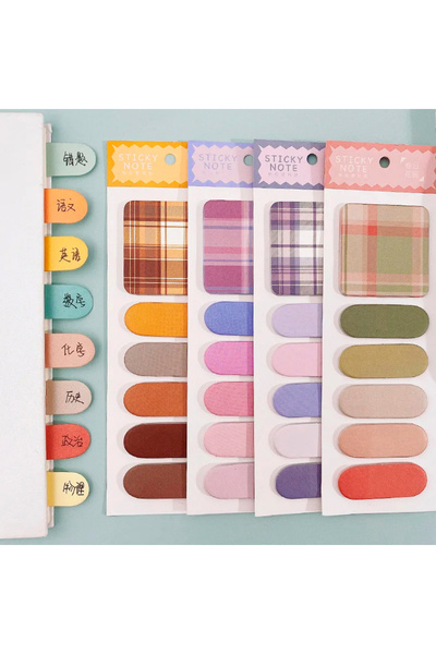 sibga tasarım Colorful Postit Post-it Post It.Bookmark Bookmark Postit Sticker Note Paper Paper Postit 120 Sheets
