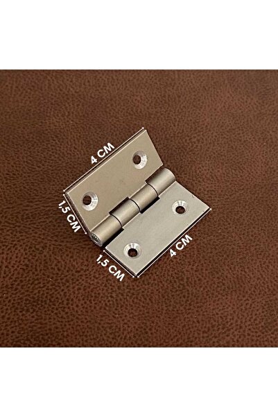 KOLDOOR Star Köşeli Kare Alüminyum Yaprak Menteşe 4x1,5 Cm 2 Adet