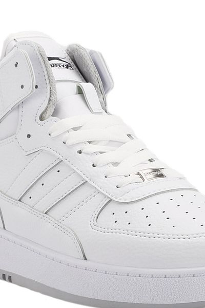 Slazenger Ανδρικά παπούτσια sneaker μέχρι τον αστράγαλο Λευκά
