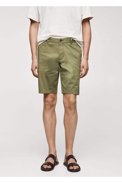 MANGO Man Chino Bermuda Shorts