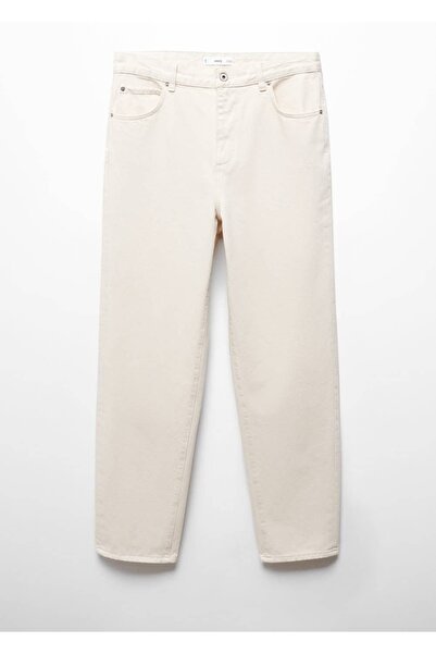 MANGO Man Rahat kesim pamuklu jean pantolon