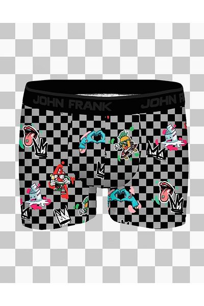 John Frank King Checker Ανδρικά Boxers