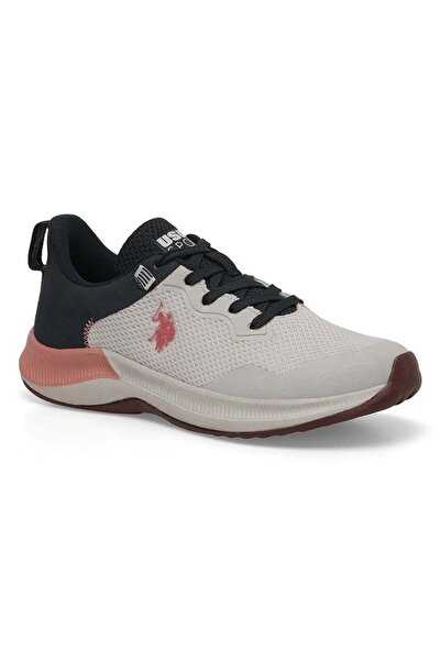 U.S. Polo Assn. حذاء رياضي نسائي من يو.إس. بولو أسين فلورين 4FX باودر