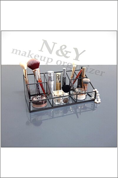 N&Y makeup organizer ميلانو سيريز by106 منظم مكياج برونزي عتيق (28 سم..)