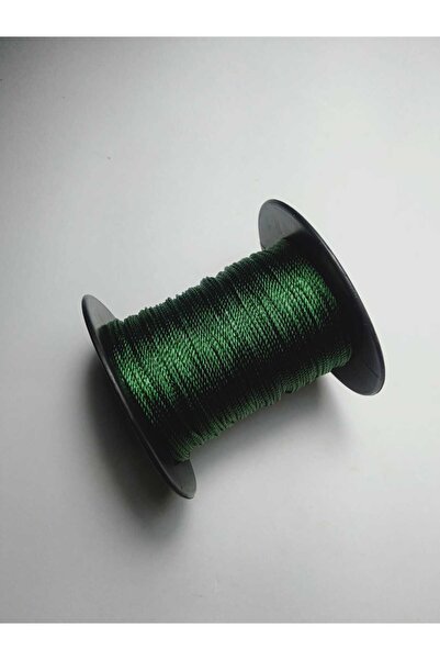 Eskişehir hobi sanat 50 μέτρα Πράσινο Κλωστή Ροζάριο - 0,8 mm Χρώμα