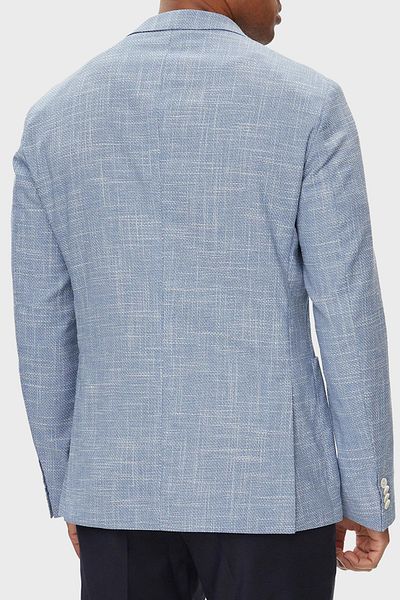 BOSS Cotton and Wool Blended Slim Fit Blazer Jacket Men's JACKET50514665 423