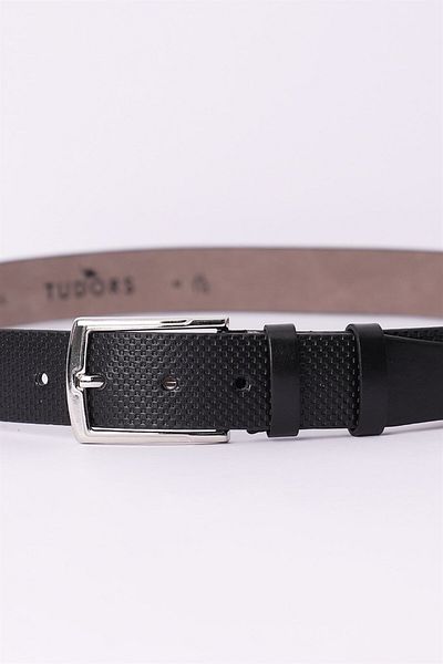 Tudors Ανδρική ζώνη 3,5 εκ. Classic Navy Blue