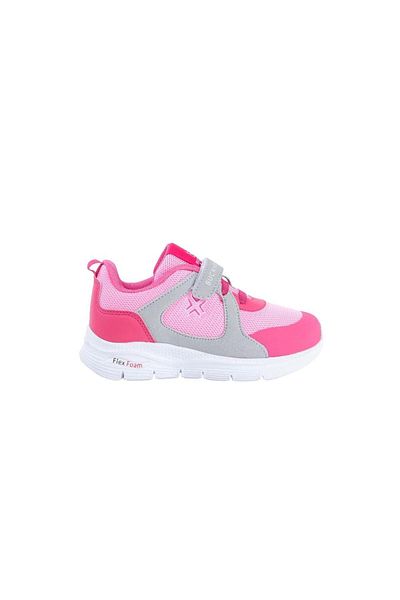 BUCKHEAD Triangle Girl's Elastic Velcro Sneakers 4311