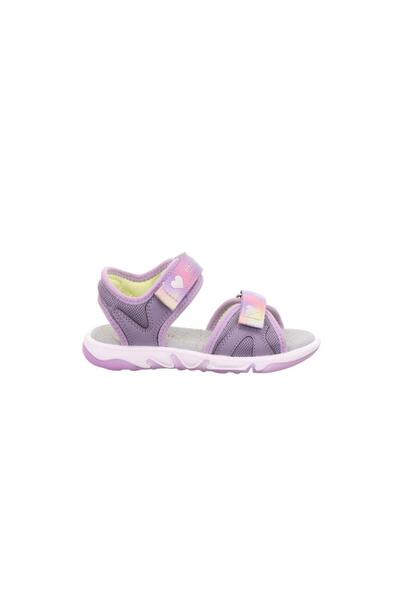 Superfit Pebbles Medium Kız Cırtlı Sandalet 1-009540-1