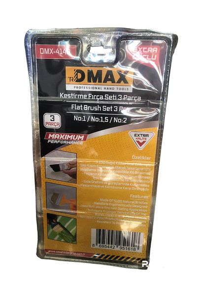 DMAX BRUSH SET 3 PIECES