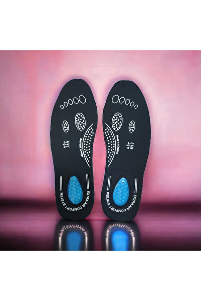 AiryFooT Air Confort Fusped Topuk Dikeni Jel Takviyeli Ortopedik Deri Taban 1...