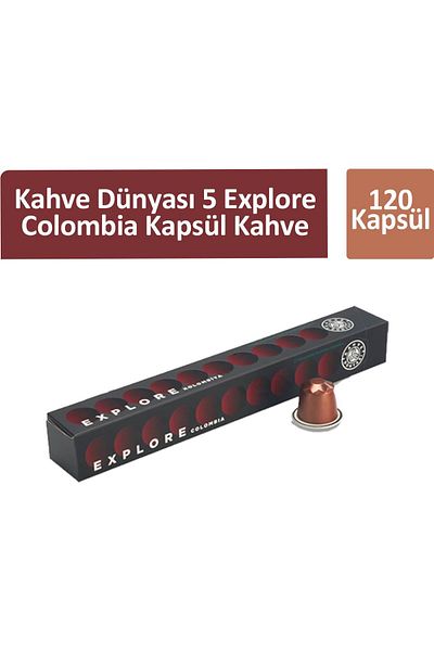 Kahve Dünyası Colombia Explore Coffee Capsule - 120 Pieces