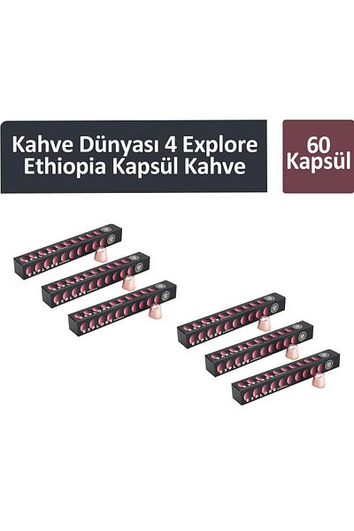 Kahve Dünyası 4 Explore Ethiopia - 60 Capsules Coffee