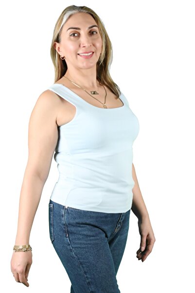 BALİNS Kadın Kare Yaka Tişört