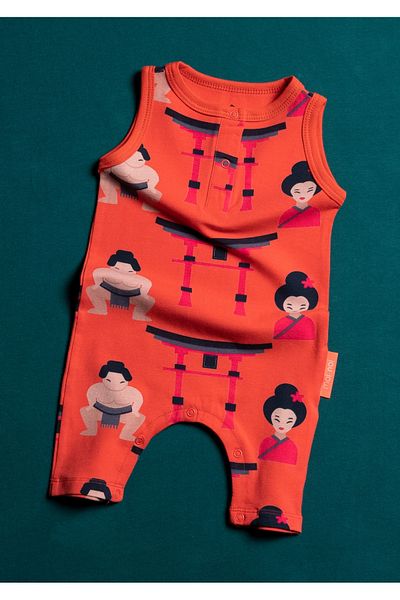 Lemonkids Children's Front Snap Jumpsuit