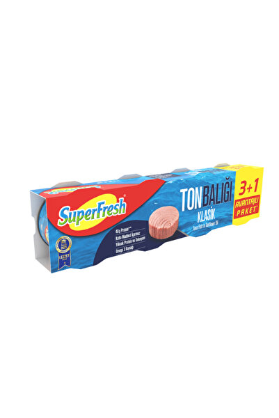 SuperFresh TON BALIGI BUTUN DILIM 4X75 GR.