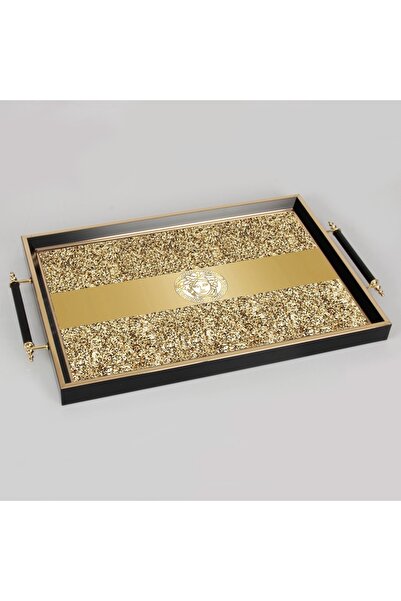 liveisthome İkramlık Sunumluk Organizer Lüks Söz Nişan Çeyizlik Tepsi