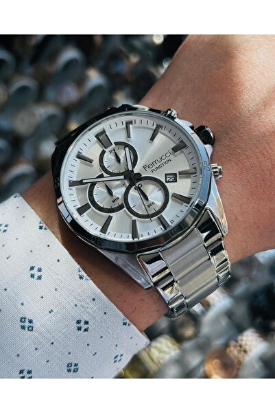 Ferrucci Fcf.14084fm.02 Ferruci Erkek Kol Saati Aktif Fonksiyon