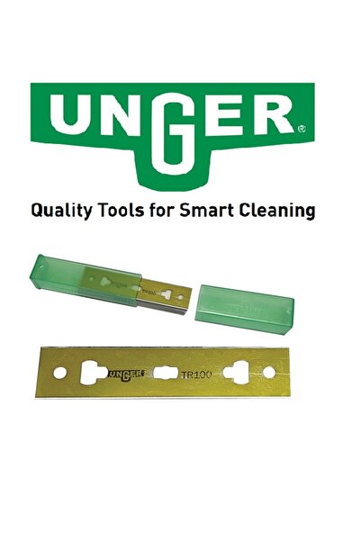unger TR100 Cam Kazıma Jileti 10 Cm. (25'li Plastik Muhafazada)