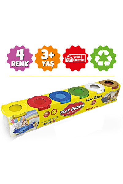 Janissary 6 Adet Mini Boy Play Dough Oyun Hamuru