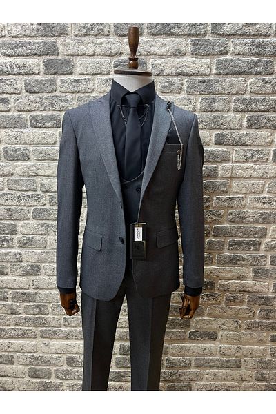 MONTO BENE Gray Suit