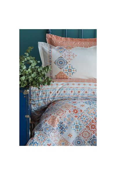 Apricitas HOME طقم إليوت فردي 100% قطن بيكيه