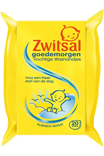 Zwitsal Good Morning (Nemli Yıkama Bezleri) 20 Adet