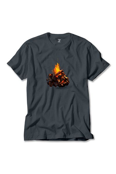 Z zepplin Μπλουζάκι Camp Fire Smoked Color