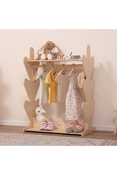 MFG AHŞAP AHŞAP Çocuk Kitaplığı  Çocuk Dolap