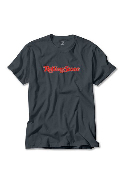 Z zepplin The Rolling Stones Text Smoked Color T-Shirt