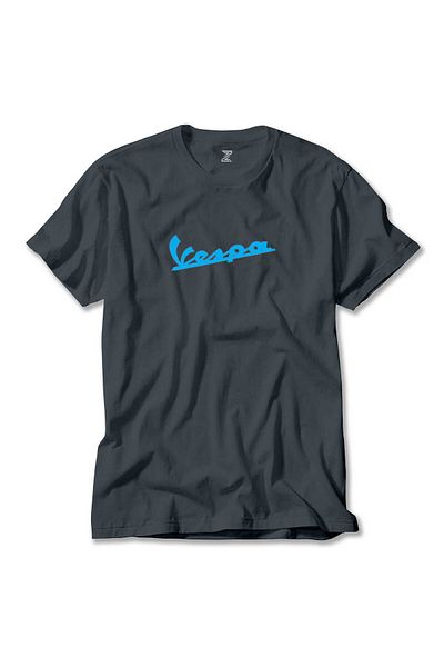 Z zepplin Μπλουζάκι Vespa Text Blue Smoked Color