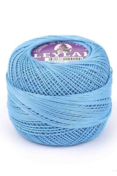 Leylak Mătase artificială 6 straturi ETAMIN și fir de croșetat CULOARE: 1148